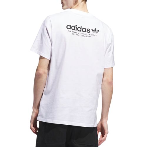 Camiseta Masculina Adidas Logo 4.0 White Black-JW0039- -1-